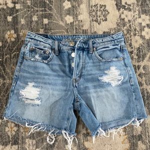 AE TOMGIRL MIDI jean shorts
